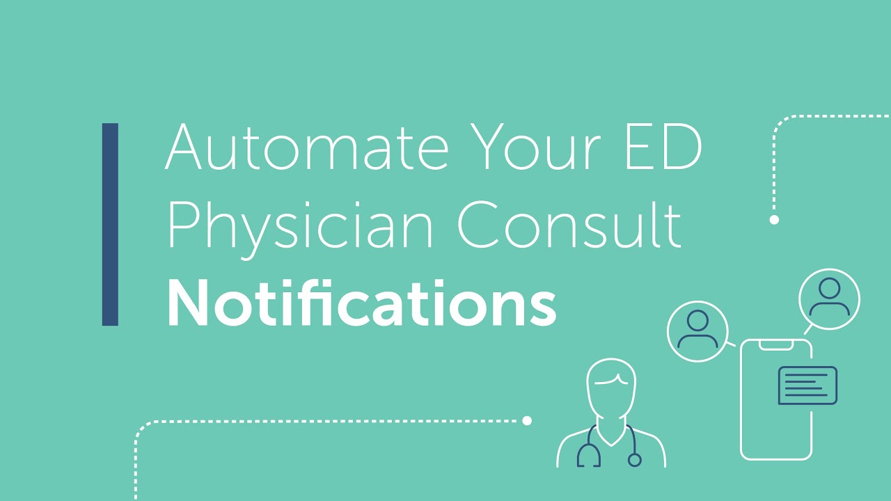 video ed consult workflow